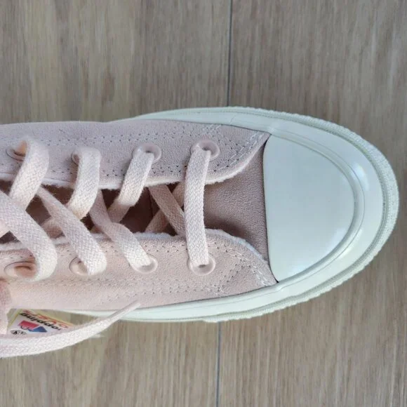 ❤️Converse Chuck 70 Hi Suede Pebble Pink Size 8.5 Women's Shoes Sneakers A07901C